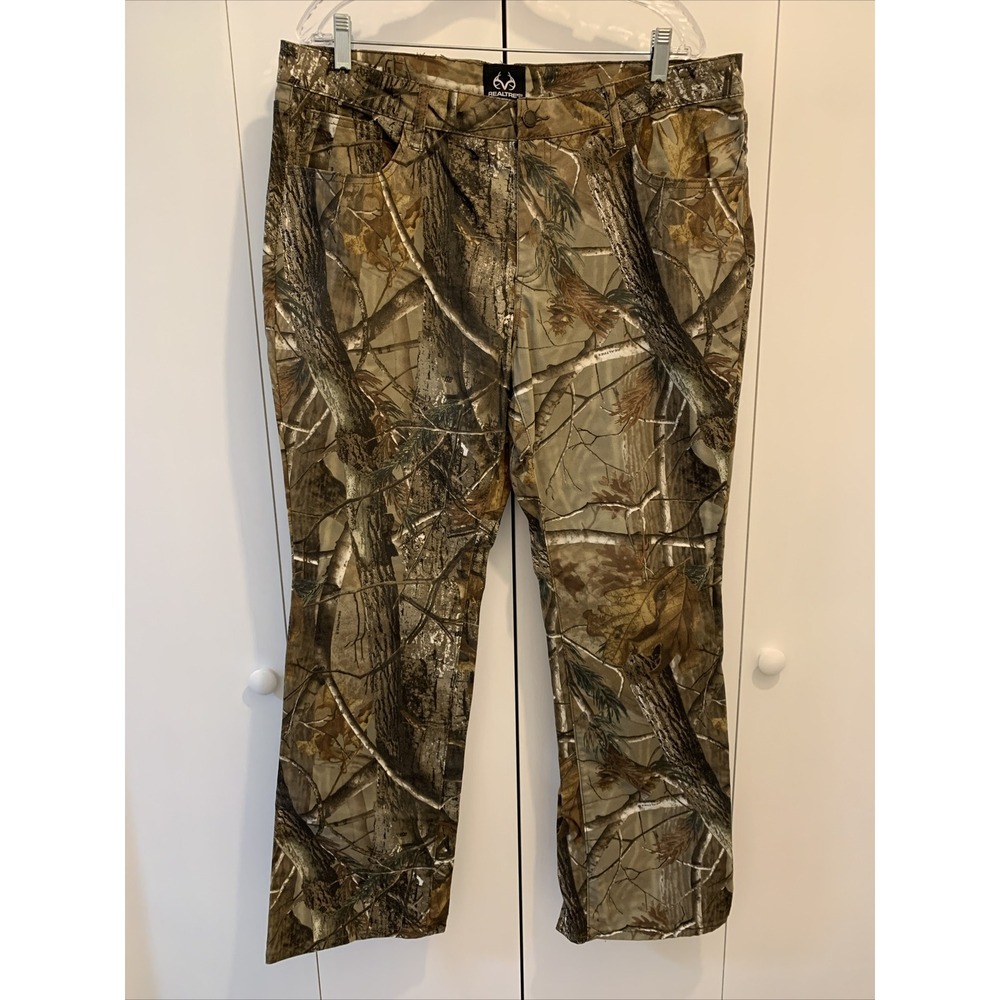Realtree AP HD Womens Pants Camo Hunting 5 Pocket ~ Size 16 EUC! S6301-C3